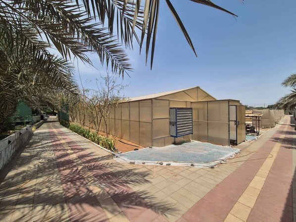 Enceinte de l’hébergement