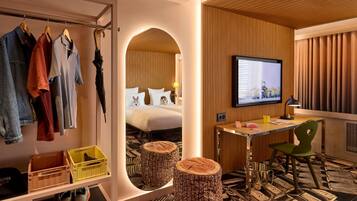 Chambre avec lits jumeaux, 2 lits une place (MEDIUM MAMA)