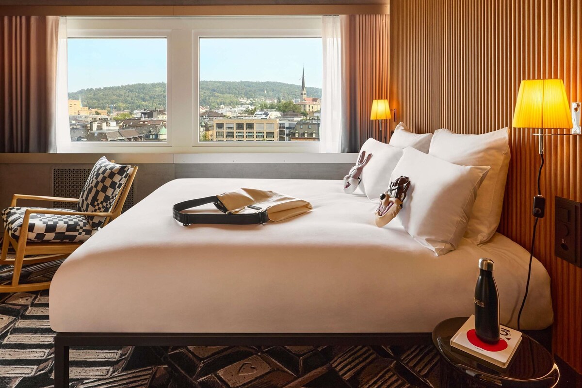 Down duvets, pillow-top beds, minibar, in-room safe