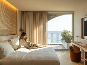 Phòng Superior, 1 giường đôi | Bộ đồ giường cao cấp, két bảo mật tại phòng