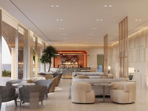 3 bars/lounges, poolside bar, beach bar