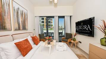 Blackout curtains, iron/ironing board, free WiFi