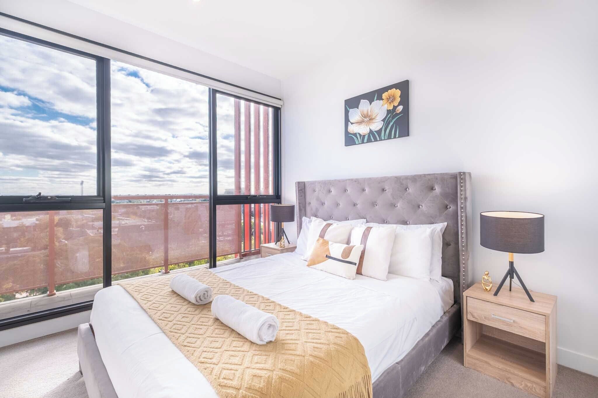 2 bedrooms, desk, iron/ironing board, free WiFi