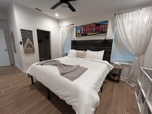 3 habitaciones, wifi, ropa de cama y acceso para silla de ruedas 