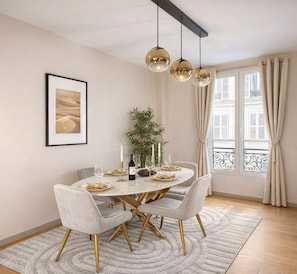 Family Apartment | Living area | 80-cm plasma TV with digital channels