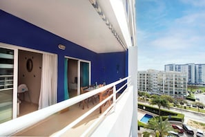Appartement, 1 chambre, balcon, vue ville | Balcon