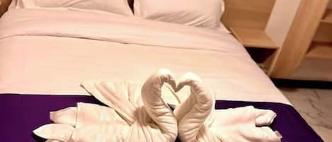 Wi-Fi gratuit, draps fournis