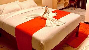Wifi gratis y ropa de cama
