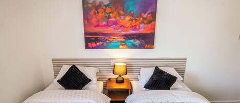 Chambre avec lits jumeaux