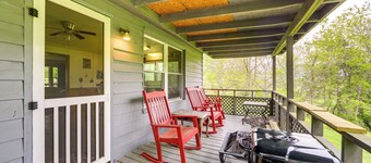 距離朱納盧斯卡湖 5 英里：附甲板的山間天堂