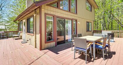 Poconos Family Home w/ Lake Access & Game Room
