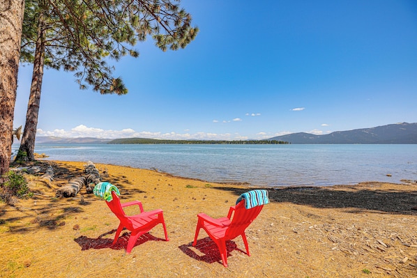 House (3 Bedrooms) | Interior - Walk to Lake Almanor: Prattville Cabin w/ 2 Decks! (Canyondam)