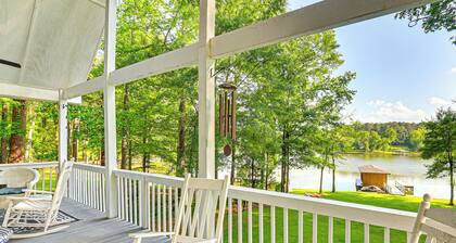 Remote Escape: Lake Home w/ Dock in Sparta!