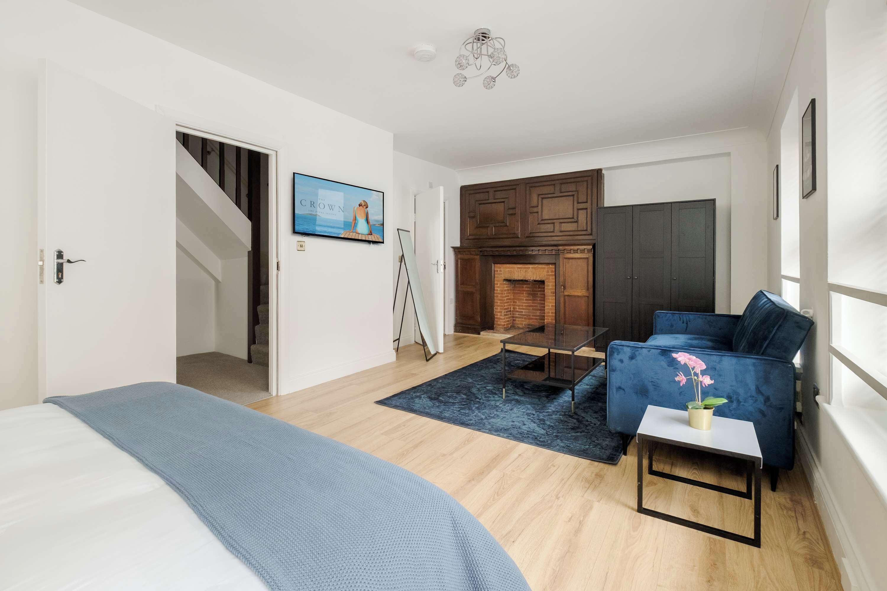 1 chambre, fer et planche à repasser, lit parapluie, Wi-Fi gratuit