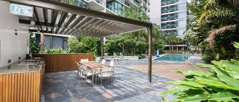 Restauration en plein air