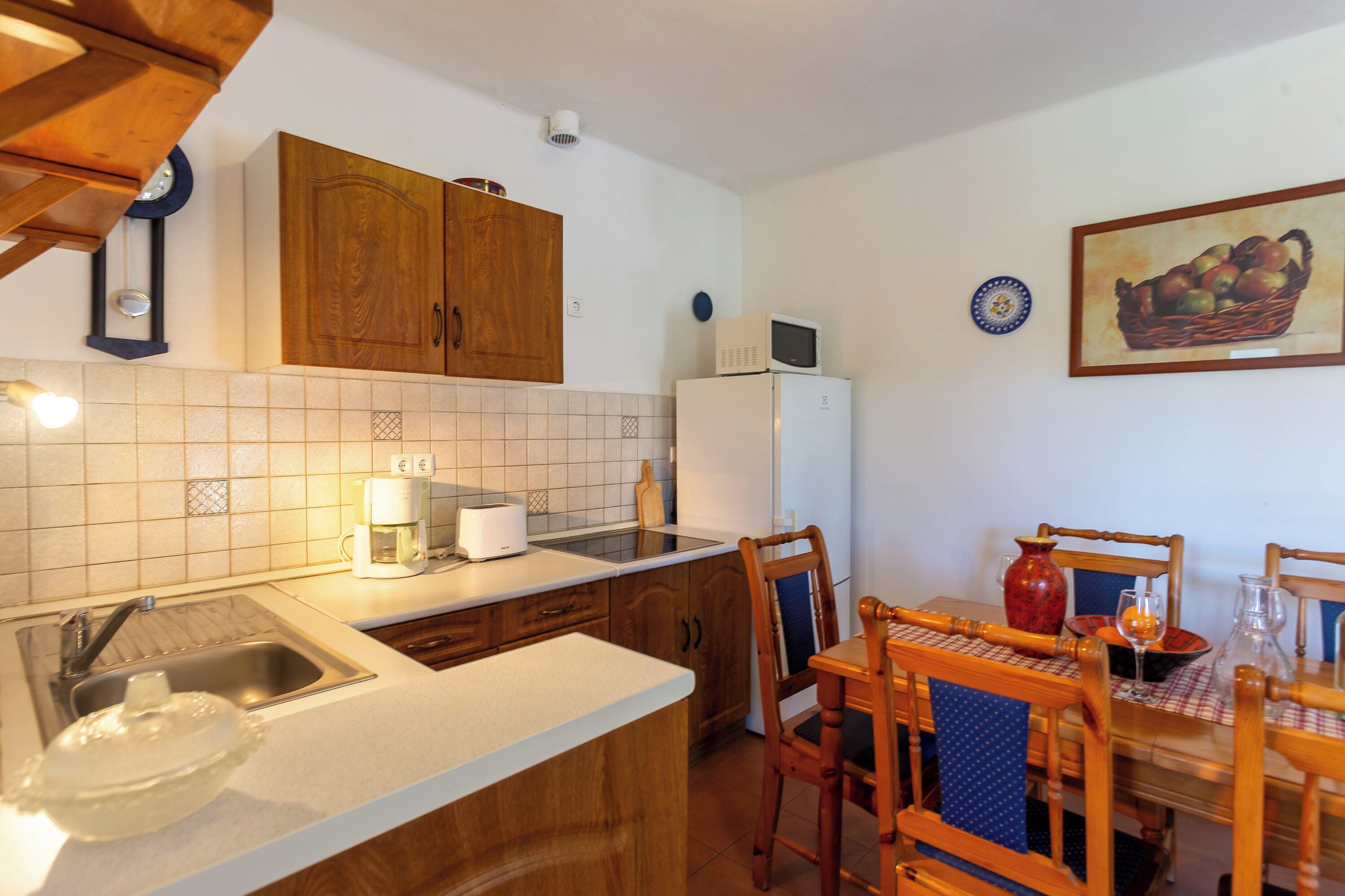 냉장고, 전자레인지, 오븐, 쿡탑