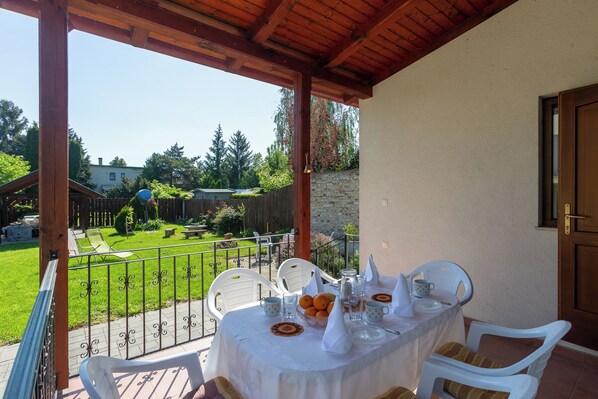 Restaurante al aire libre