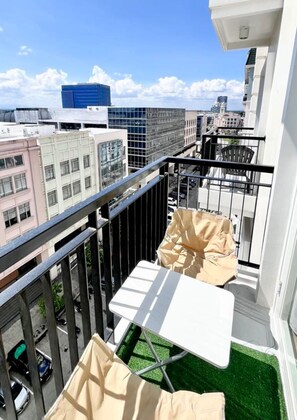 Room, 1 Bedroom, Accessible, Smoking | Balcony