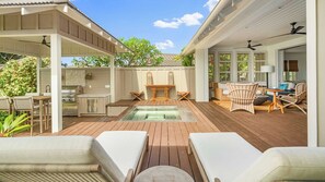 Outdoor dining - Kukuiula Makai Cottage #12 By Parrish Kauai (Koloa)