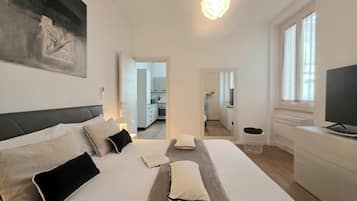 1 sovrum, strykjärn/strykbräda, resesäng och wi-fi