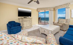 Living area - Phoenix East 503 2 Bedroom Condo (Orange Beach)