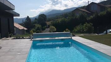 Piscine couverte, piscine chauffée