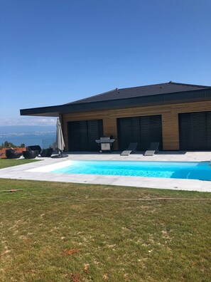 Indoor pool, a heated pool