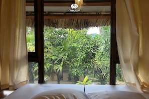 Standard Shared Dormitory, Balcony, Garden View | View from room - Co Retreat Da Bac (Da Bac)