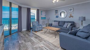 Condo, 3 Bedrooms | Living area - Phoenix East 706 3 Bedroom Condo (Orange Beach)