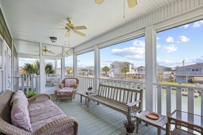 Terrace/patio - A Lady's Place (North Myrtle Beach)