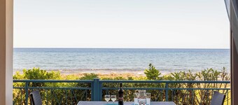 Seafront Agrilos Serenity -  Waterfront Oasis