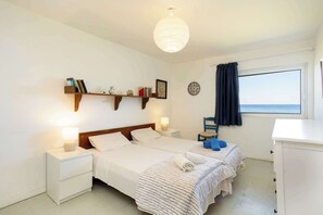 2 bedrooms, iron/ironing board, travel crib, WiFi