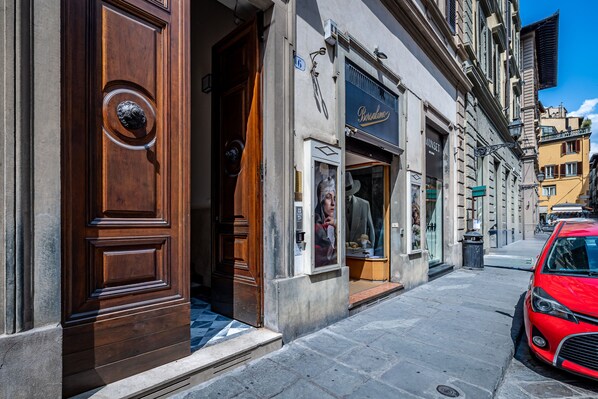 Façade de l’hébergement