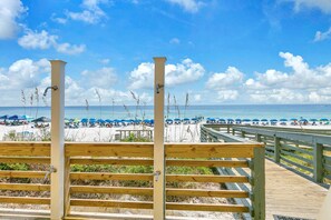 On the beach - ⛱️Beachfront with Beach Service-Incredible Views-Gulf Crest 2105B⛱️ (Panama City Beach)
