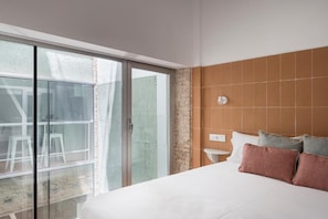 Apartment, 1 Bedroom | 2 bilik tidur, meja, Wi-fi percuma