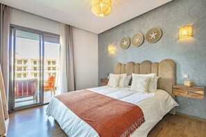 1 makuuhuone, silitysrauta/-lauta, vauvan matkasänky, Wi-Fi