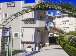 Fassade der Unterkunft