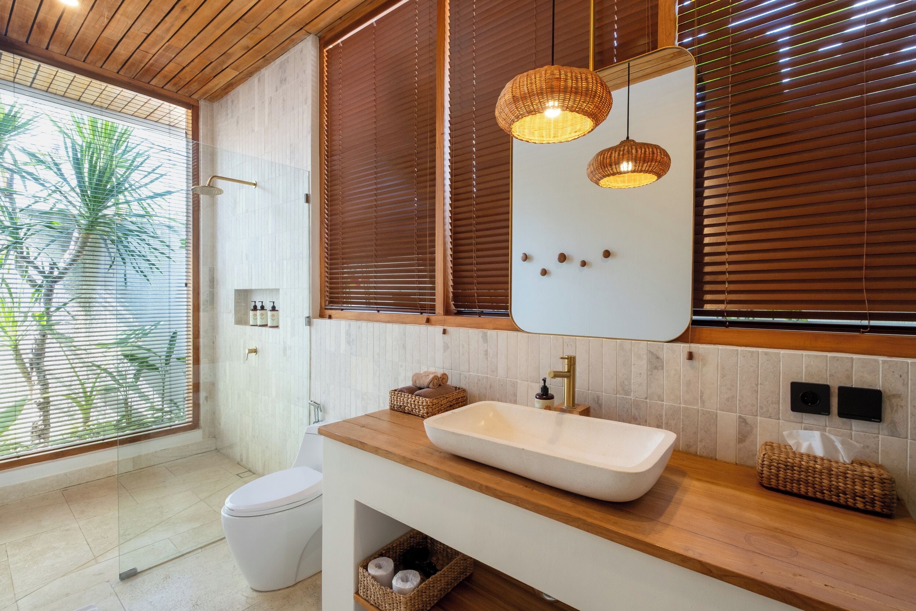 Deluxe Villa, 2 Bedrooms, Private Pool | Bathroom | Shower, hair dryer, towels, toilet paper