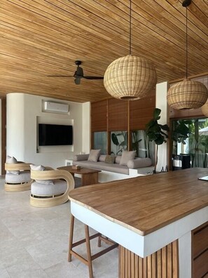 Deluxe Villa, 2 Bedrooms, Private Pool | Living area