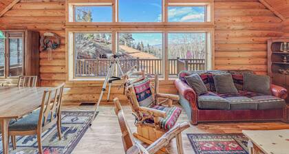 Cozy Mountain Cabin with Loft, Views and Game Room – 3 Min to Lifts!
