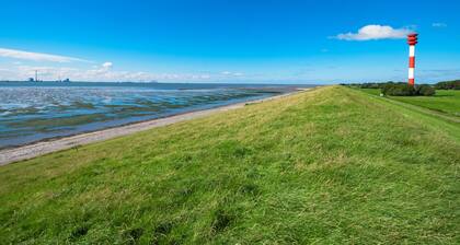 Family-friendly vacation apartment with sauna and fireplace