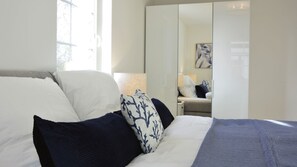 2 bedrooms, iron/ironing board, travel crib, free WiFi