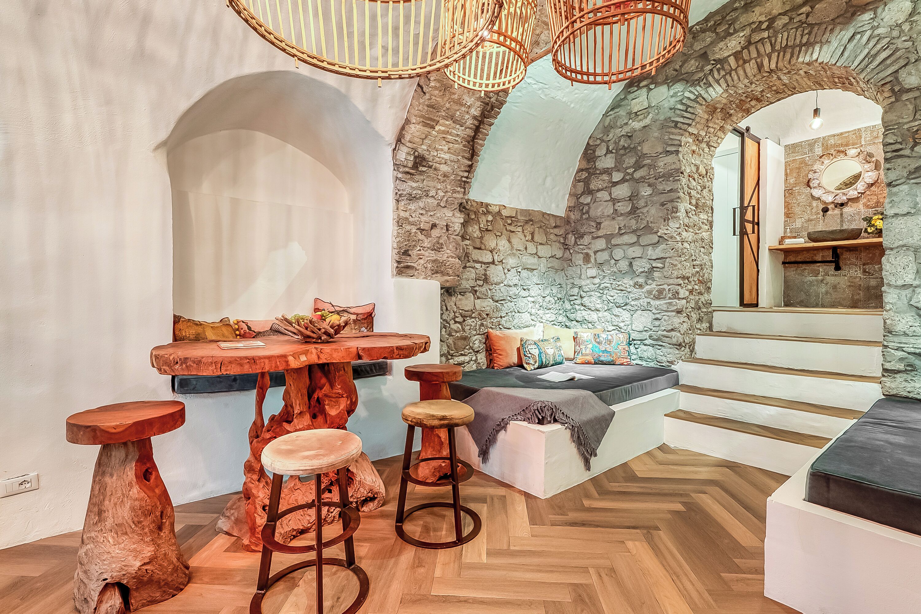 Honeymoon-Apartment, Mehrere Schlafzimmer (Boutique Apartment Bucanieri Luxury) | Innenbereich