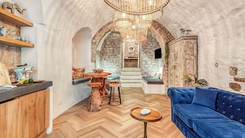 Appartement Lune de Miel, plusieurs chambres (Boutique Apartment Bucanieri Luxury) | Coin séjour