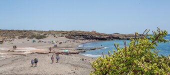 Vacation 'Virgen Del Carmen' with Sea View, Wi-Fi and Air Conditioning