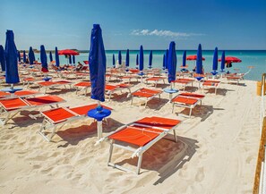 Tæt på stranden