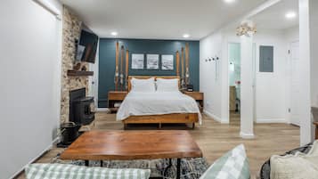 Desk, iron/ironing board, travel crib, free WiFi