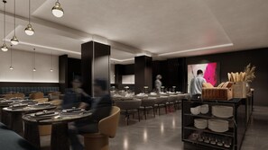 Daily buffet breakfast (EUR 25 per person)