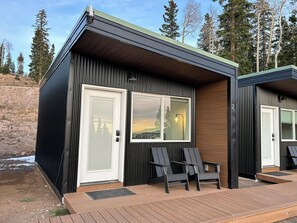 Klassieke studio | Terras