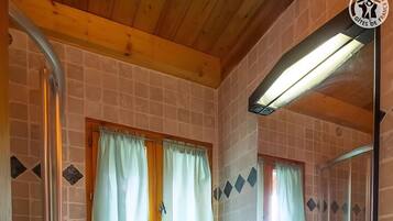 Een douche, een haardroger